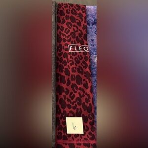 Fleo Red Leopard Print legging